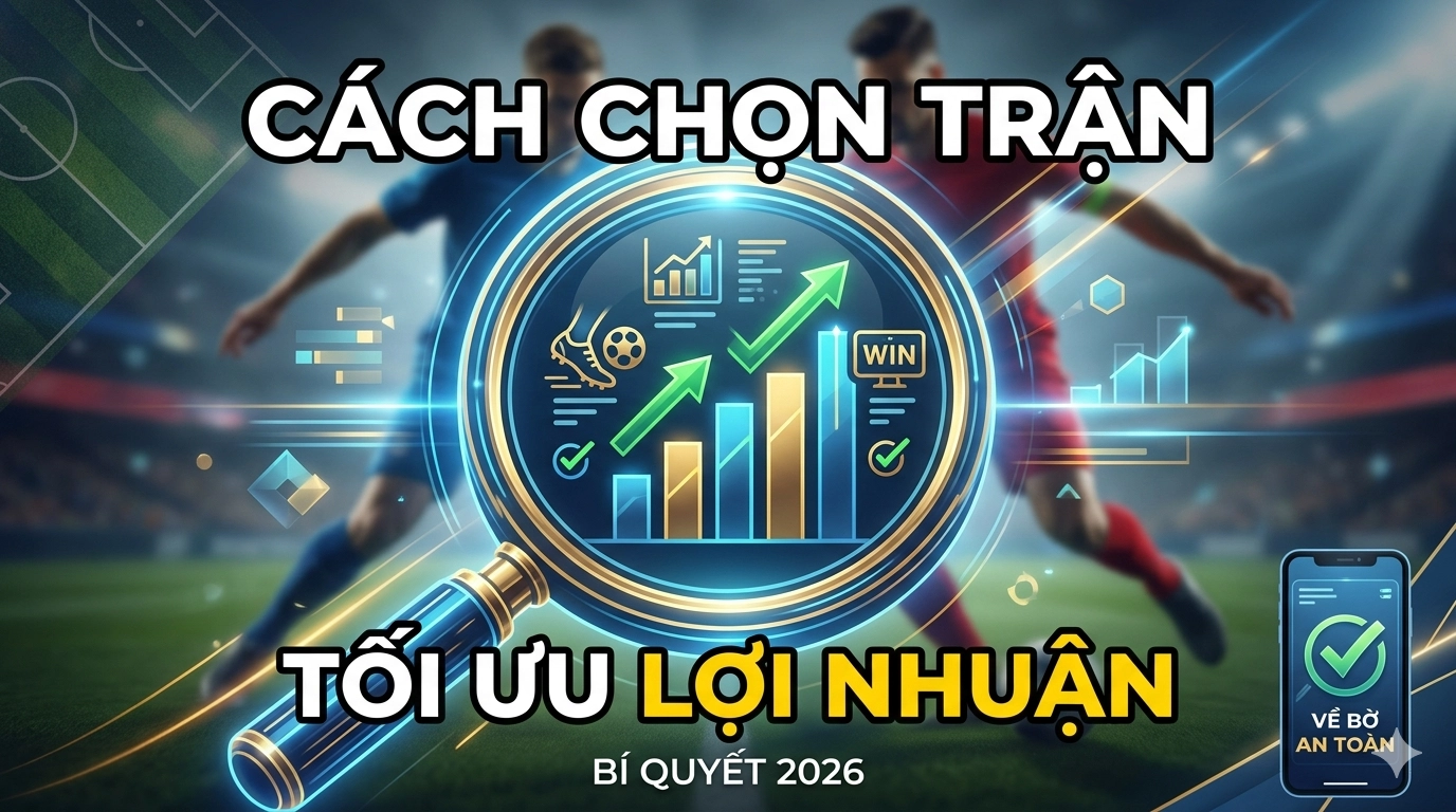 Cách Chọn Trận Để Cá Cược Bóng Đá: Bí Quyết Tối Ưu Lợi Nhuận 2026